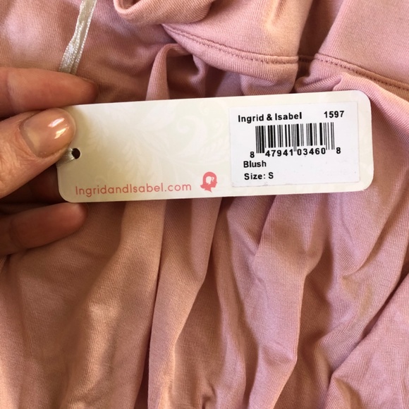 Ingrid & Isabel Smocked Empire Maxi Maternity Dress - Picture 5 of 8